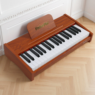 Y26儿童木质37键小钢琴智能电子琴电钢琴 VOICEPAL声派 百亿