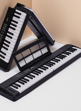 【百亿】VOICEPAL声派 P612便携61键折叠琴电钢琴入门初学电子琴