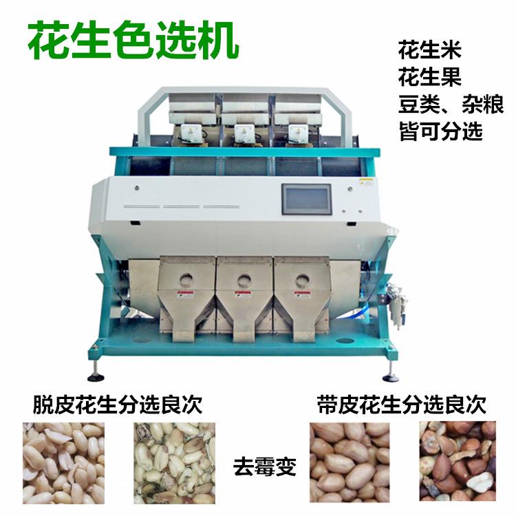智能花生色选机花生米选果机玉米色选机去杂去石杂粮豆子筛选包邮