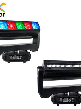 TIPTOP5颗60瓦RGBW光束染色双面无极旋转调焦摇头灯RGB带白光频闪