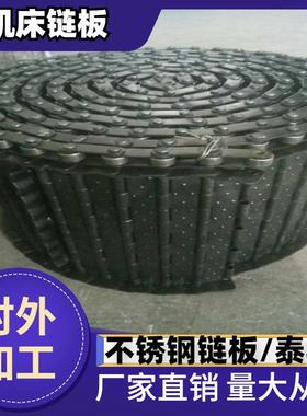 供应机床排屑机链条链板37.15节距输送链板机床排屑器