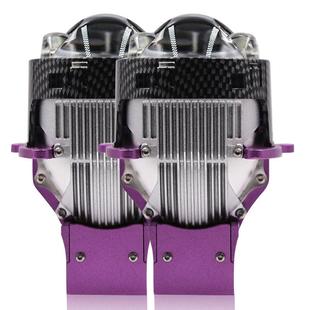 3.0寸JG13LED直射双光透镜75W大功率改装 汽车大灯远近一体光灯泡