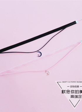 手工日系少女软萌妹上小猫咪颈链