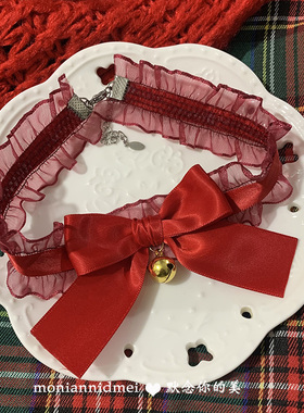 铃铛会响哦~新年圣诞氛围感项链