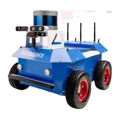 新进时轮式巡检机器人 可配置红外热成像/可见光双光谱相机