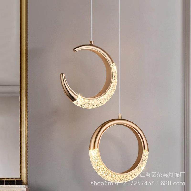 吊线灯床头简约现代网红创意客厅背景主卧长线过道走廊小吊灯极简,电子元器件市场,其它元器件,淘宝优惠券,粉丝福利购,淘宝优惠卷