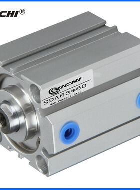 薄型气缸SDA63X5 15 20 30 40 50 75 80 90 100气动元件现货