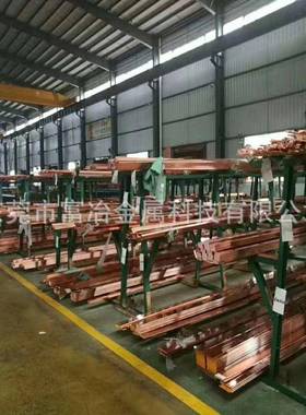 富冶厂家直销环保c1100紫铜排5*50 T2接地镀锡紫铜排 规格齐全