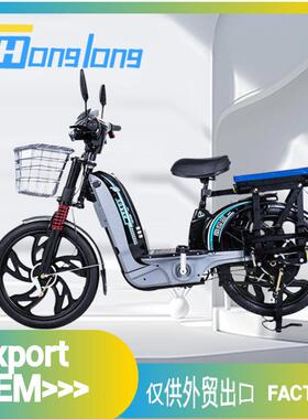 大牛48V60V72V出口电动自行车1500W豪华版大功率长续航双人骑电摩