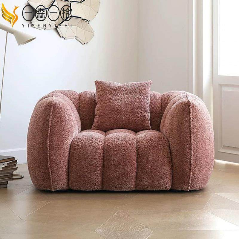 南瓜沙发法式复古高档舒适客厅卧室现代简约设计师单人休闲沙发椅,鲜花速递/花卉仿真/绿植园艺,割草机/草坪机,淘宝优惠券,粉丝福利购,淘宝优惠卷