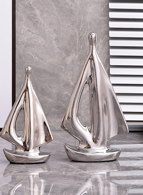 一帆风顺帆船摆件家居好物办公室客厅乔迁新居酒柜电视柜装饰礼品