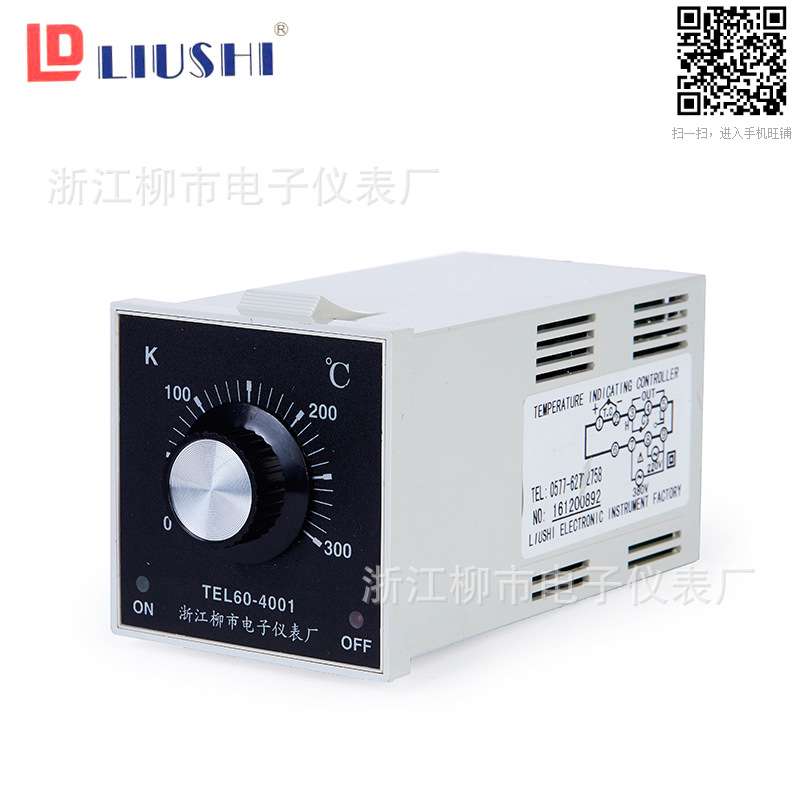 浙江柳市电子仪表厂LUSI 数显温控仪TEL60-4001 烘培烤箱专用