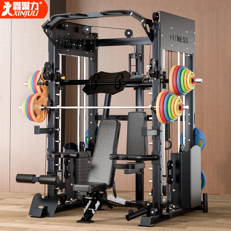 史密斯机综合训练器龙门架健身器材家用多功能器械深蹲卧推架