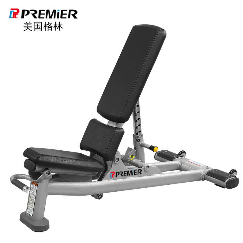 美国格林SM808 商用可调式哑铃凳举重健身房飞鸟卧推椅训练器材