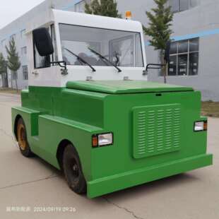 电动牵引车头25吨封闭驾驶室重型蓄电池牵引车头机场厂区车头拖车