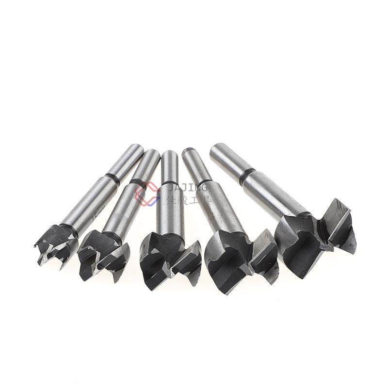 5件套木盒装平翼钻敏口钻5pc木工开孔器打孔钻头扩孔铰链木材刃具