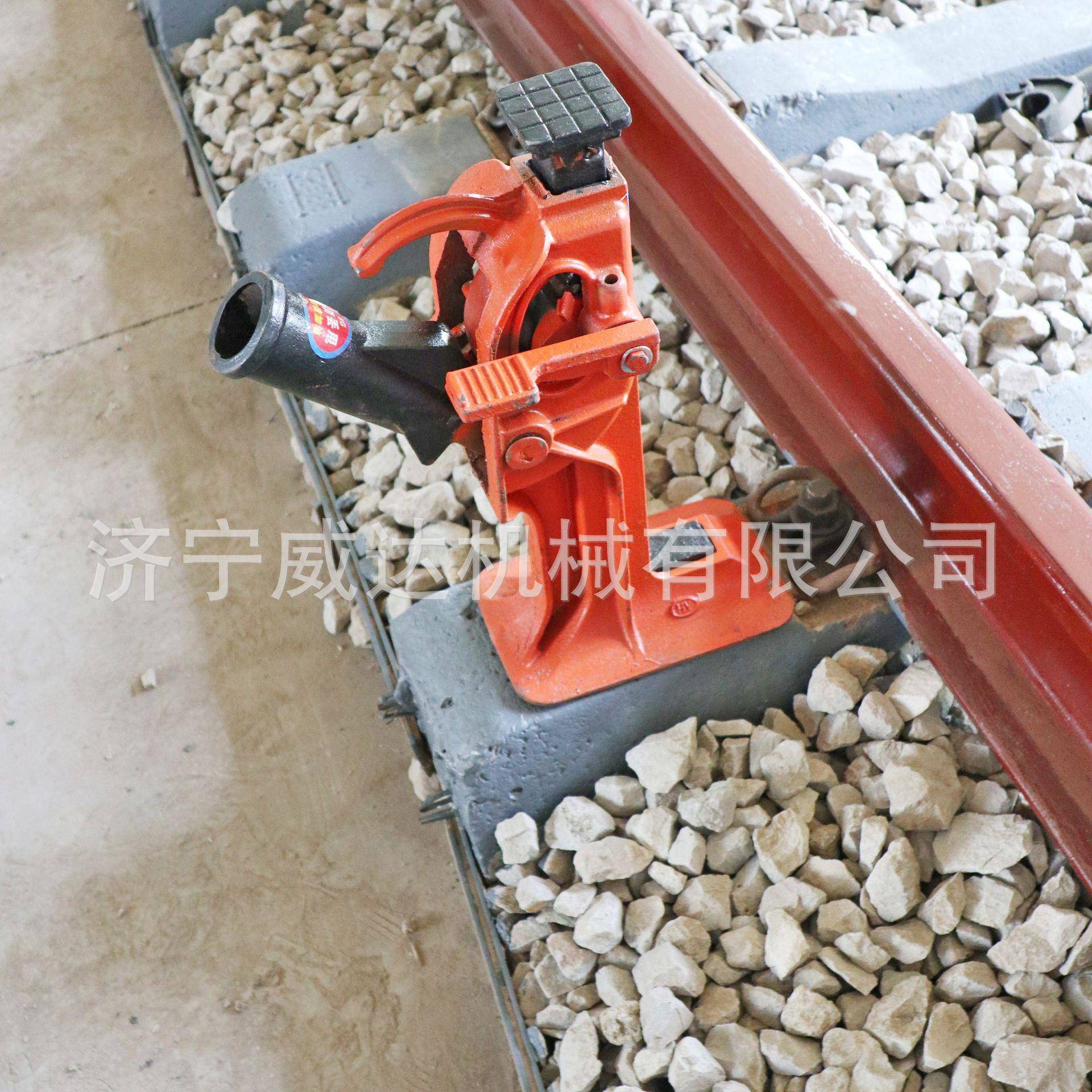 铁路20吨钢轨齿条起道机20-30吨加高齿条式起道机矿用钢轨千斤顶