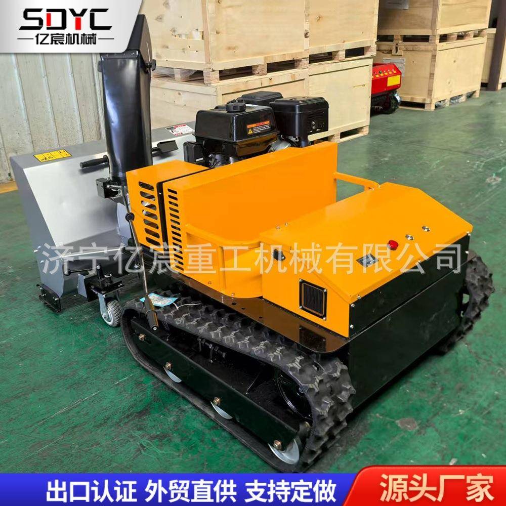 电动割草机机器人家用锂电遥控割草机农用果园扫雪抛雪机割草机