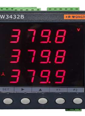 青智仪器 ZW3414\B\D\3415B\3430B\3431B\3432B/BT 功率表盘装表