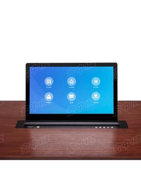 厂家19.35寸无纸化升降器 隐藏桌面升降器 液晶屏升降器