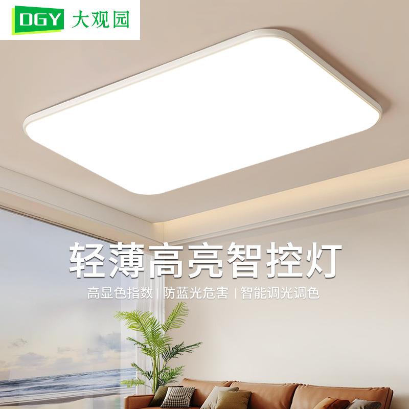 吸顶灯客厅主灯超薄超亮大灯现代简约led大气2025新款全屋灯具125