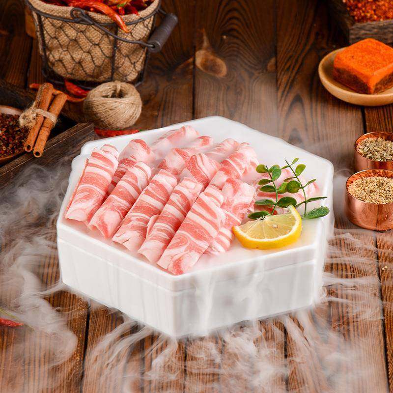 网红商用火锅涮肥牛羊肉卷专用摆盘烤肉创意特色密胺六角干冰餐具,纺织面料/辅料/配套,纺织机械配件,淘宝优惠券,粉丝福利购,淘宝优惠卷