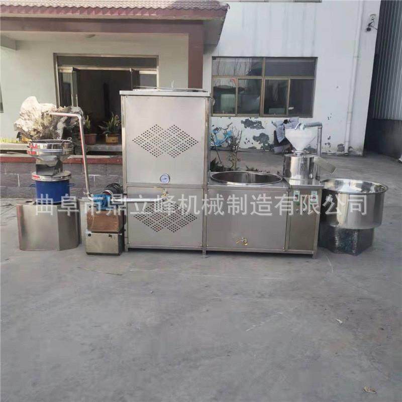 家庭小本创业项目全自动不锈钢卤水豆腐机生产线运城地区免费培训