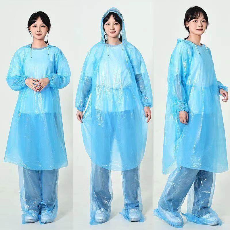 一次性雨衣机加厚卡片雨衣设备压缩便携成人长款雨服机器透明雨披