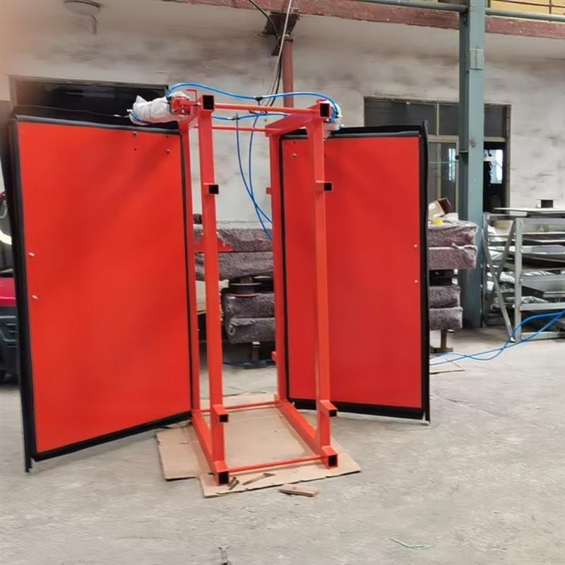 煤矿防逆流风门生产一套2道四扇门矿用正方向风门