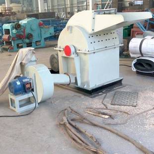 小型家用木材粉碎机大型全自动菌菇料粉碎机多功能木头削片粉碎机