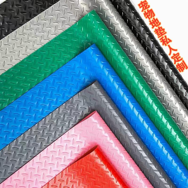 现货1.5mm猫宠塑料防水防潮垫客厅防滑塑胶地毯牛津pvc地垫板