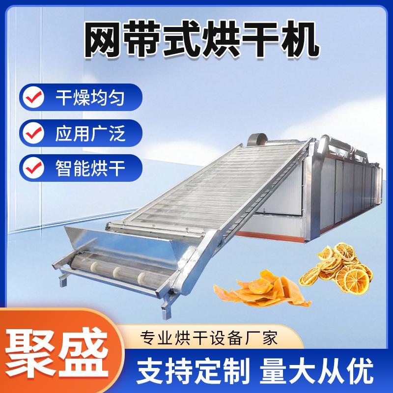 中药材网带式烘干机 鸡枞茸菌多层连续烘干机 金银花干燥机