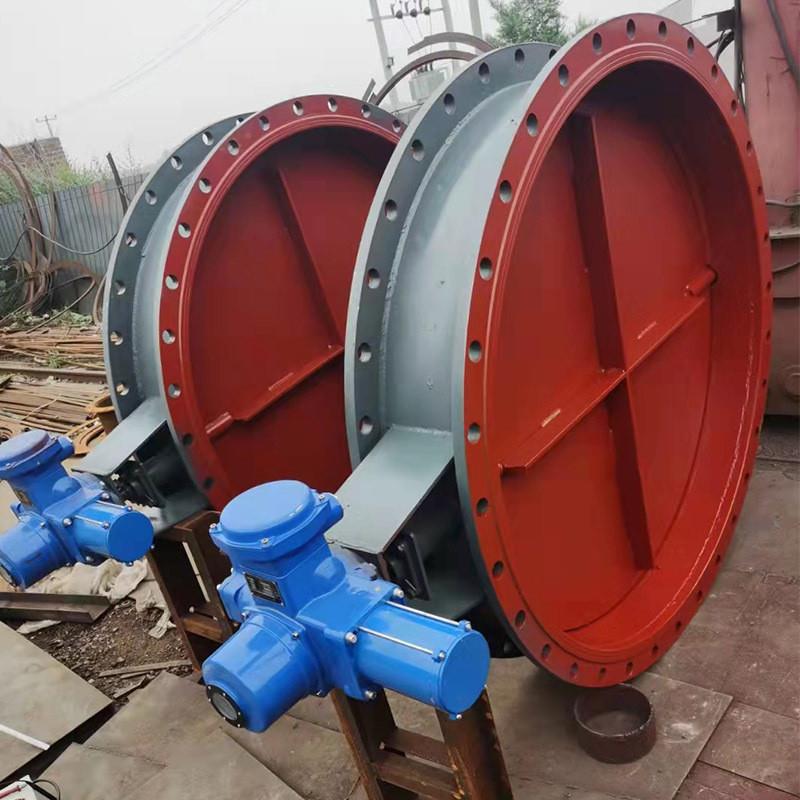 电动通风蝶阀 烟风道用电动开关型风门 碳钢调节电动通风蝶阀