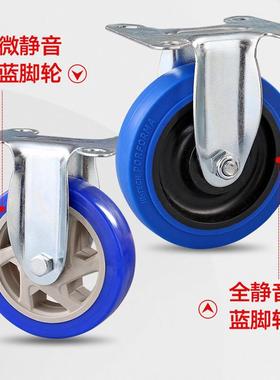 010静音塑料平板车拉车手推.车货四轮1超市折叠小推车手GIT拉平板