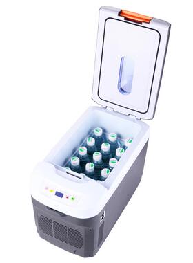 索美特25L双核车载箱车家两无品牌/用冰冷藏小冰箱车412V2V大货双