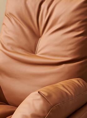 单沙发椅客厅人简轻奢计单椅设师休闲椅意式极转椅懒人90696沙发