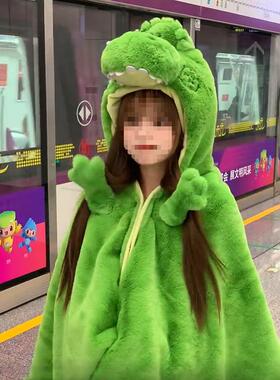 冬百变小樱小办公可室午休毯抱枕二合睡一午盖毯季加厚tlznu+y$斗