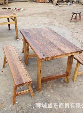 老木飘窗16086桌子小茶几炕桌榆卧室榻榻米桌子老门板小实台木阳