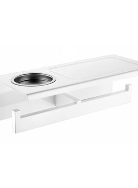 双出口德国黑色纸巾钢架不锈手机置物架OCR所卫生间平板厕卷纸架