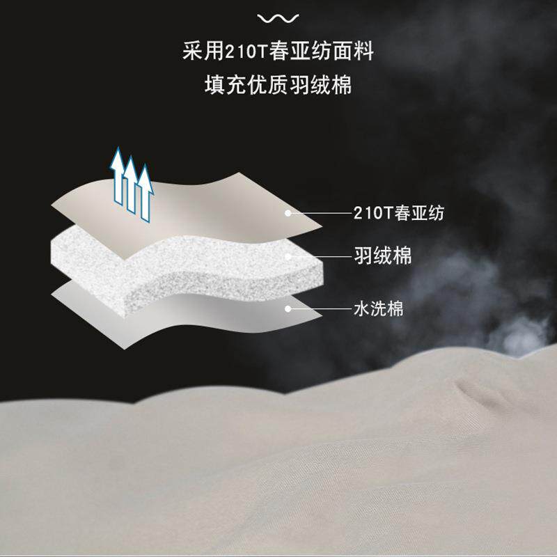 睡袋外露户营酒店隔脏亲肤可接冬加厚四季季拼双人羽绒信无品牌/