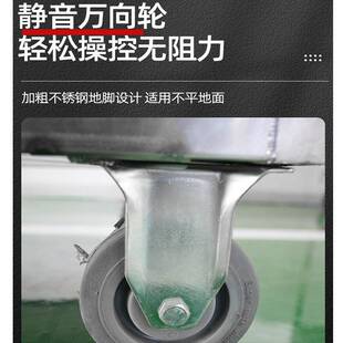 不锈餐车餐食堂餐厅动收车上菜车钢商用多款传菜车加厚多功能手推