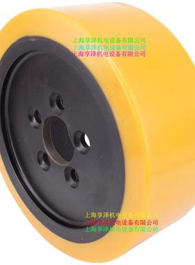 林德前轮负载轮0009937041L子inde心无品牌/U实轮胎超弹性P滚轮