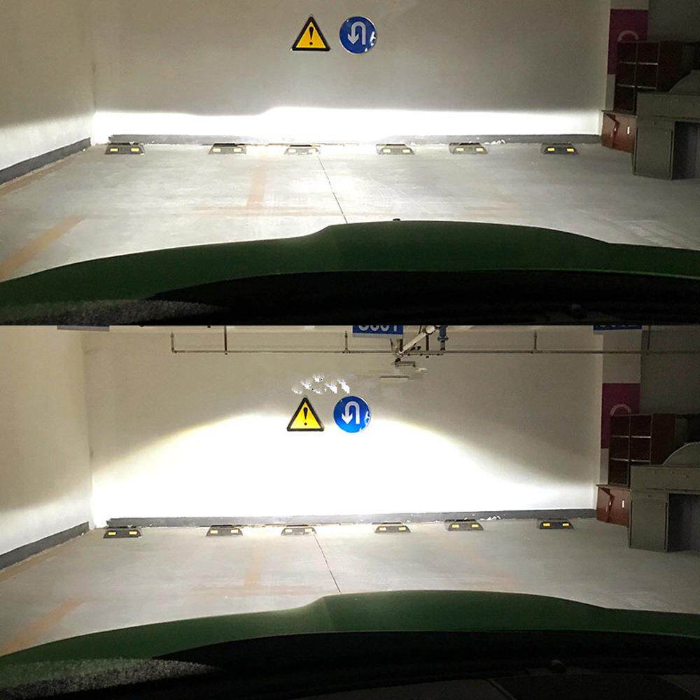 xx9汽车led大灯hp70车灯高无品牌/亮光聚h4远近装一体h7透镜e70改