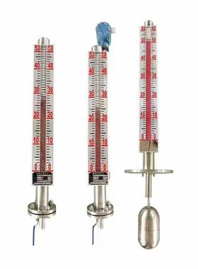 磁翻板不锈钢浮球HZ磁翻计板液位4-0mA2输出磁GLZ性浮子液U位计