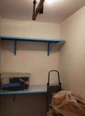 下地室墙上置物架车库壁货架储间NAJ悬挂空收纳架藏储物架超厚其