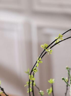 仿真玫瑰花艺意套装摆件客简约家居厅UOG电花视柜创装饰假花