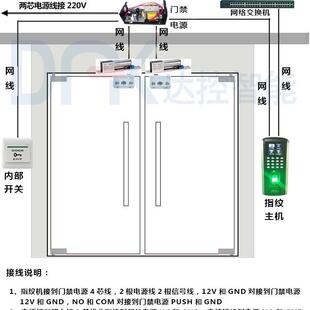 中控F18系别考勤指密码识上下纹班签到打卡机门禁统考勤F18机智能