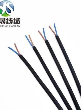 抗紫外线PVC护套线LED驱动线VDE认证H03源V电V-F2*家0.7VVX5厂直