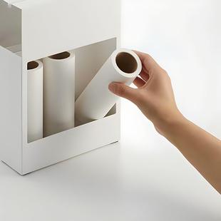 客厅拖把厨收纳盒免安装 VIA家物用油漆滚筒收纳保架鲜膜房纸整理