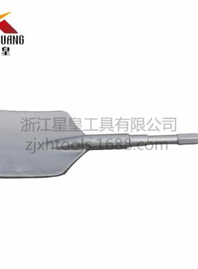 碎星皇0810长六角电镐铲子破凿加宽*加长大扁铲17*4子001无品牌/2